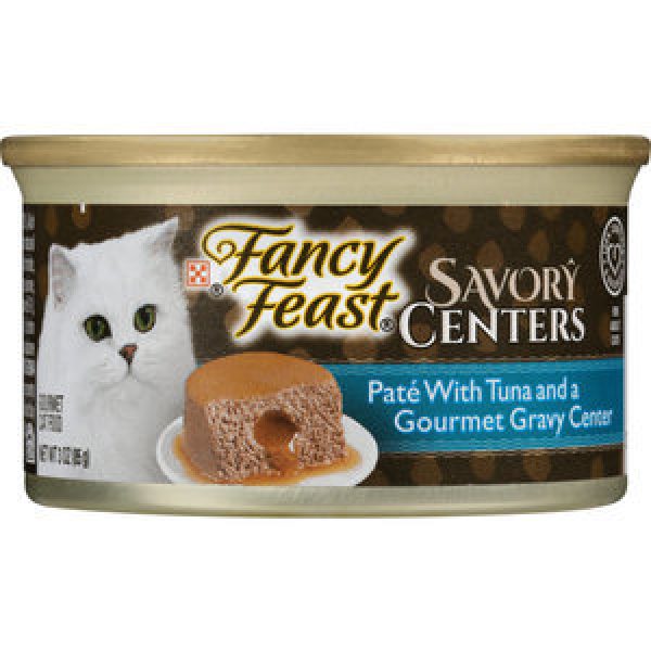 Fancy Feast Savory Centres Cat Food Tuna Pate