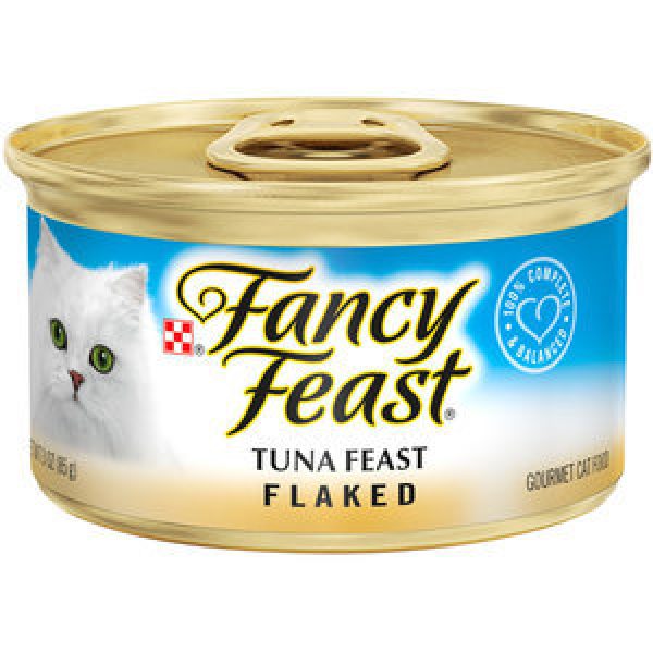 Fancy Feast Wet Cat Food Flaked Tuna Feast