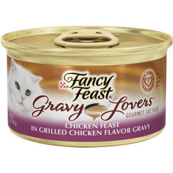 Fancy Feast Wet Cat Food Gravy Lovers Chicken Feast
