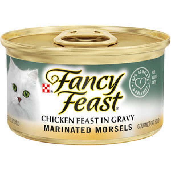 Fancy Feast Wet Cat Food Marinated Chicken Feast Gravy