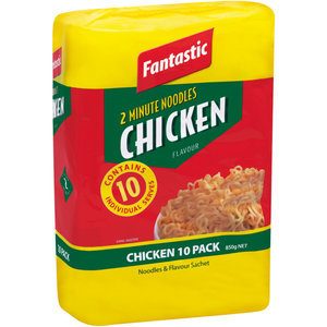 Fantastic 2 Minute Instant Noodles Multi Pack Chicken