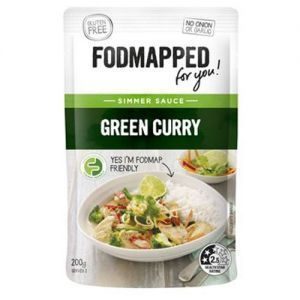 Fodmapped Simmer Sauce Green Curry Gluten Free