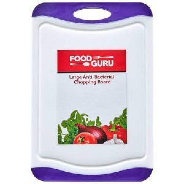 Food Guru Chopping Board Large Antibacterial