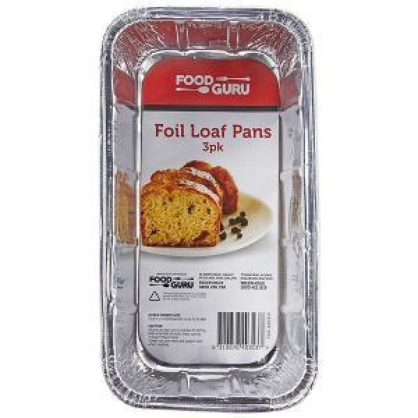 Food Guru Loaf Pans Foil