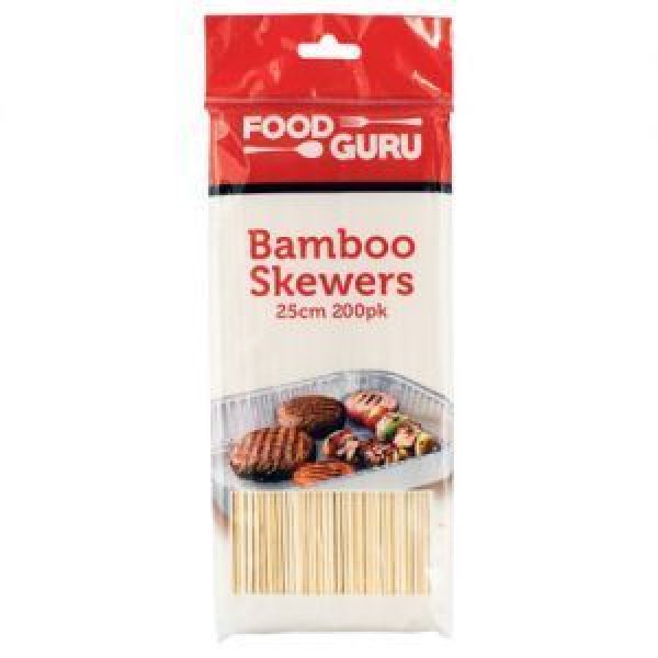 Food Guru Skewers Bamboo 25cm