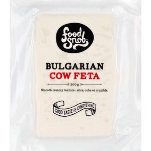 Food Snob Fresh Cheese Bulgarian Cow Feta