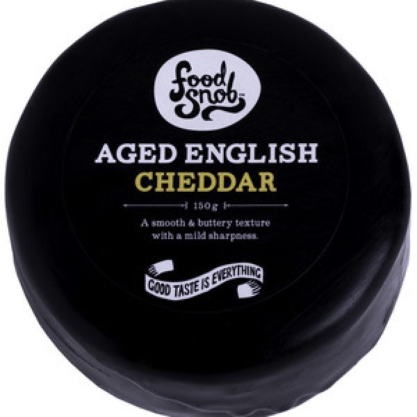 Food Snob Hard Cheese Aged English Cheddar