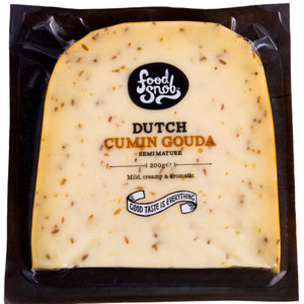 Food Snob Semi Hard Cheese Dutch Cumin Gouda