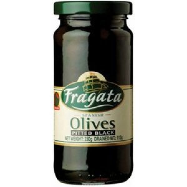 Fragata Olives Pitted Black
