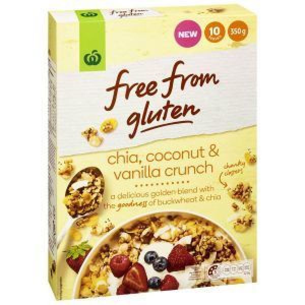 Free From Gluten Cereal Chia Coconut & Vanilla