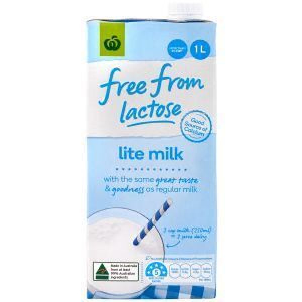 Free From Lactose Uht Milk Lite