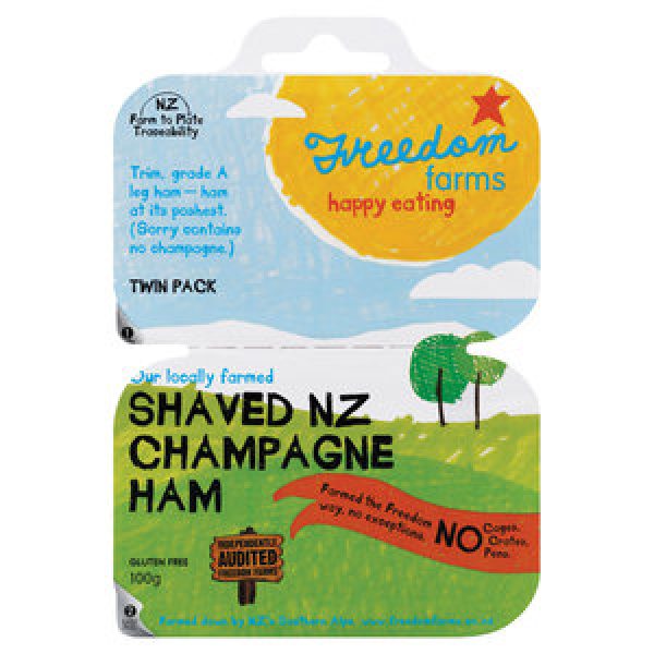 Freedom Farms Ham Shaved Nz Champagne