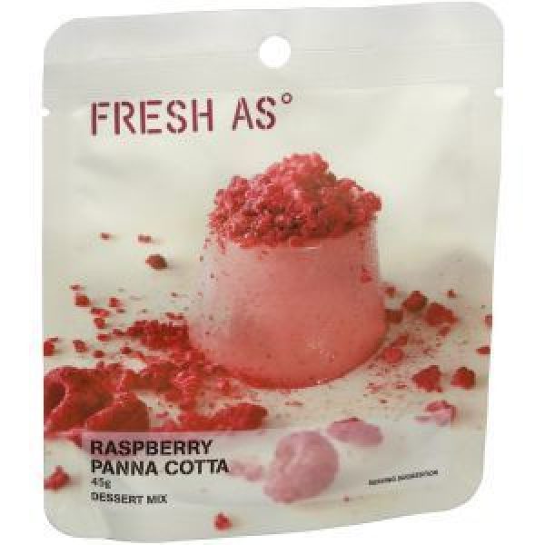 Fresh As Dessert Raspberry Panna Cotta