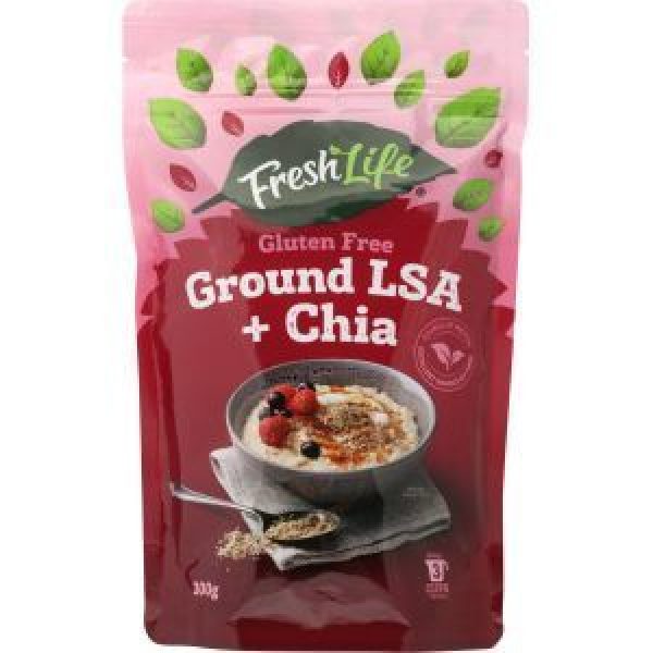 Freshlife Lsa & Chia Ground-  Gluten Free