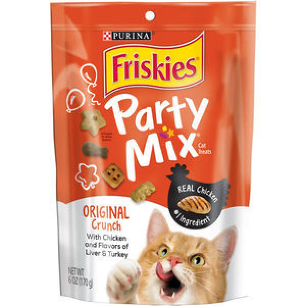 Friskies Party Mix Cat Treats Original