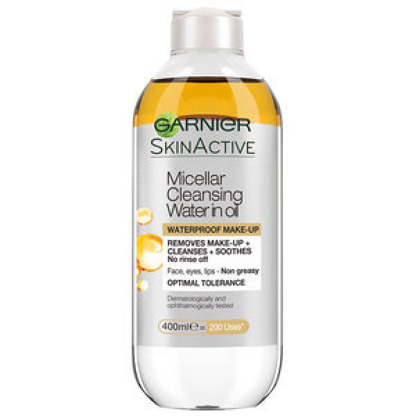 Garnier Facial Cleanser Micellar Water Oil Infused