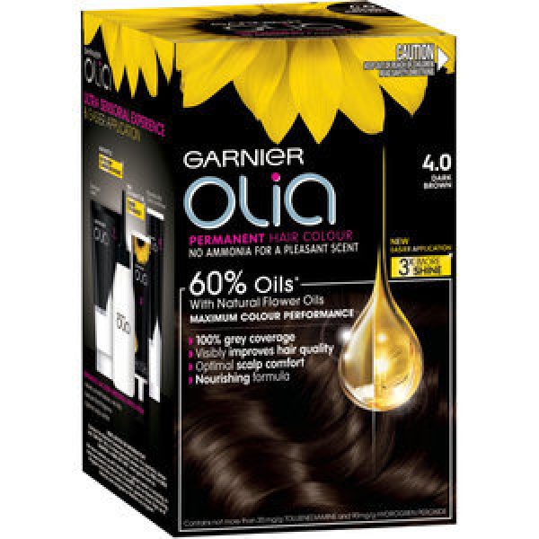 Garnier Olia Hair Colour Dark Brown 4.0
