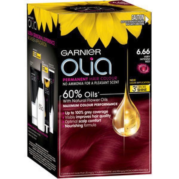Garnier Olia Hair Colour Very Light Intense Red 6.66