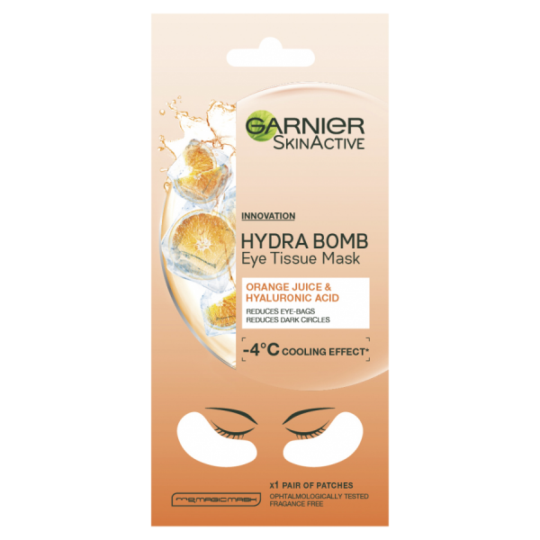 Garnier Hydra Bomb Eye Mask Orange Extract