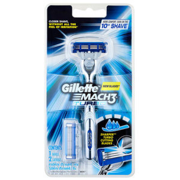 Gillette Mach 3 Shaver Turbo + 1 Blade