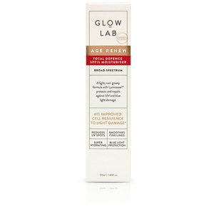 Glow Lab Age Renew Facial Moisturiser Total Defense Spf15