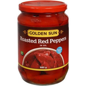 Golden Sun Peppers Red Roasted Gluten Free