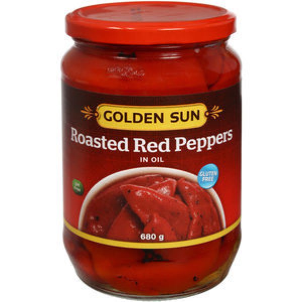 Golden Sun Peppers Red Roasted Gluten Free