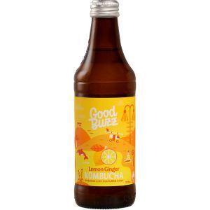 Good Buzz Kombucha Lemon Ginger Reviews - Black Box