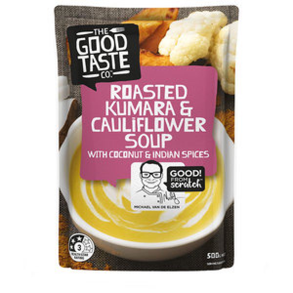 Good Taste Company Chilled Soup Roasted Kumara & Cauliflower