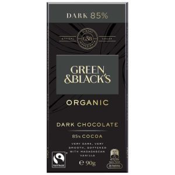 Green & Blacks Chocolate Block Dark 85% Cocoa