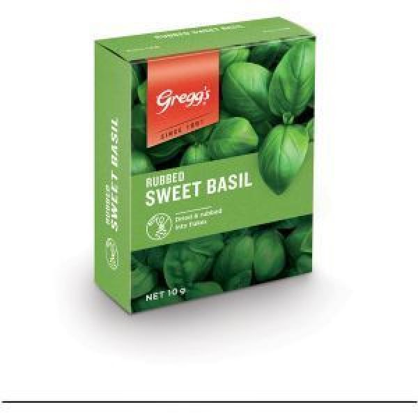 Greggs Herbs Sweet Basil Rubbed