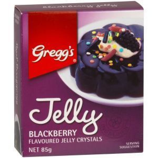 Greggs Jelly Crystals Blackberry Flavoured