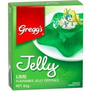 Greggs Jelly Crystals Lime Flavoured