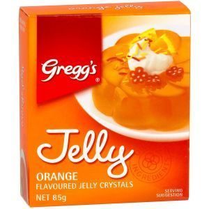 Greggs Jelly Crystals Orange Flavoured
