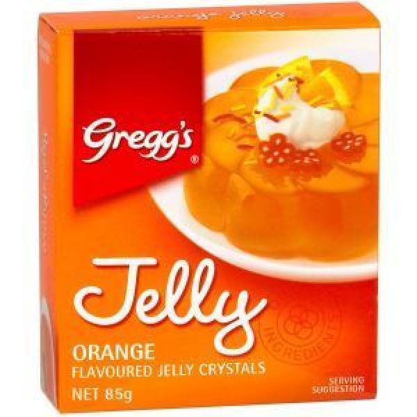 Greggs Jelly Crystals Orange Flavoured