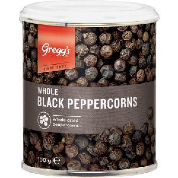 Greggs Peppercorns Black Whole