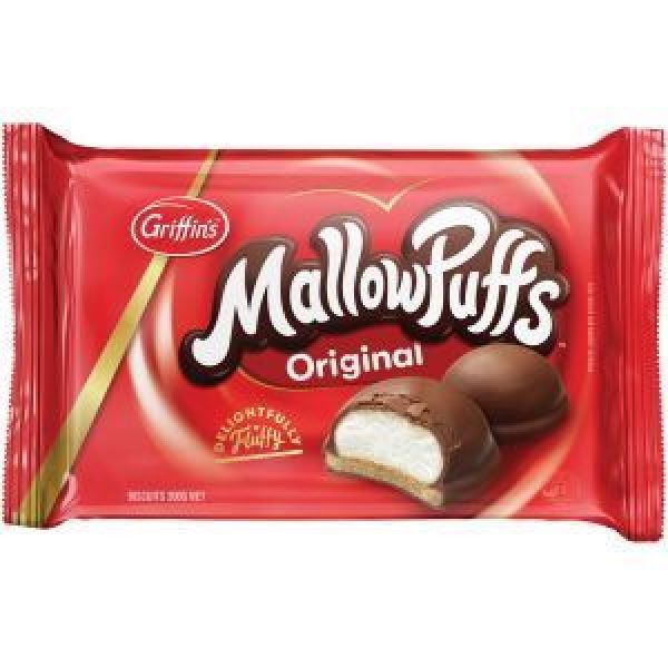 Griffins Mallowpuffs Chocolate Biscuits Original