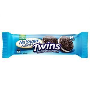 Gullon No Added Sugar Biscuits Choc Twins