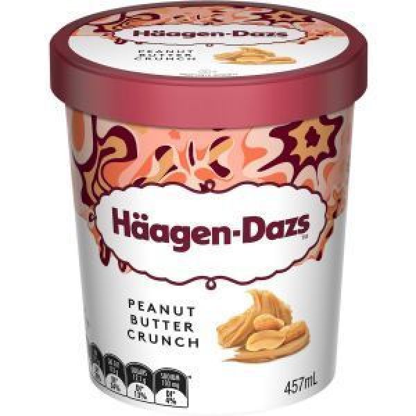 Haagen Dazs Ice Cream Peanut Butter Crunch