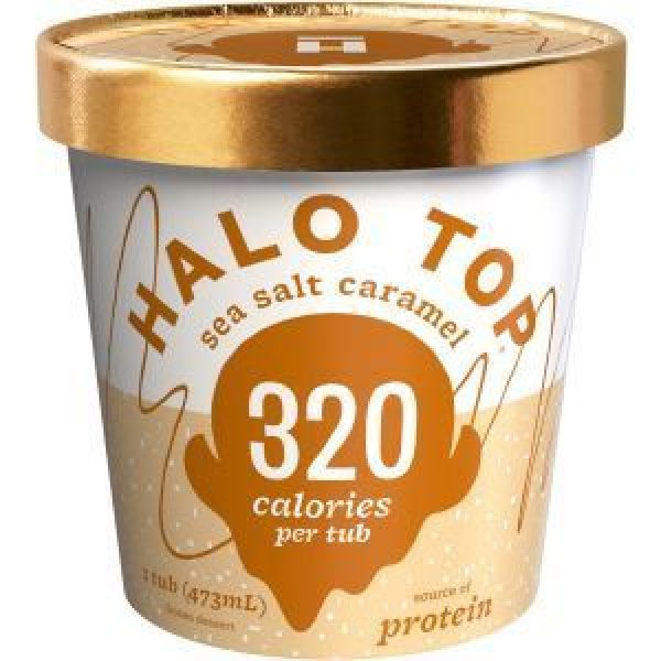 Halo Top Ice Cream Sea Salt Caramel