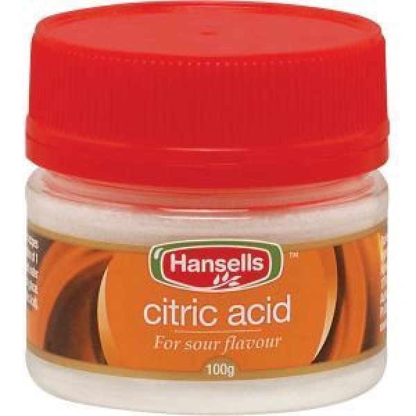 Hansells Citric Acid