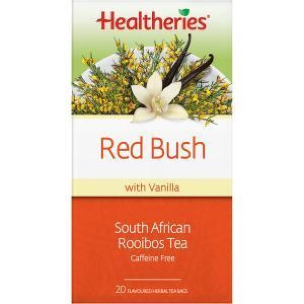 Healtheries Herbal Tea Bags Rooibos Vanilla Reviews Black Box