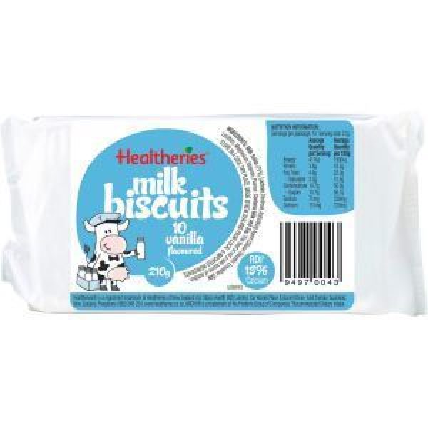 Healtheries Milk Biscuits Vanilla