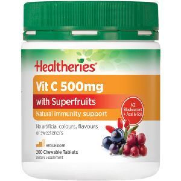 Healtheries Vitamin C Superfruit 500mg