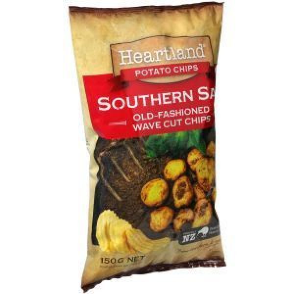Heartland Potato Chips Southern Salt