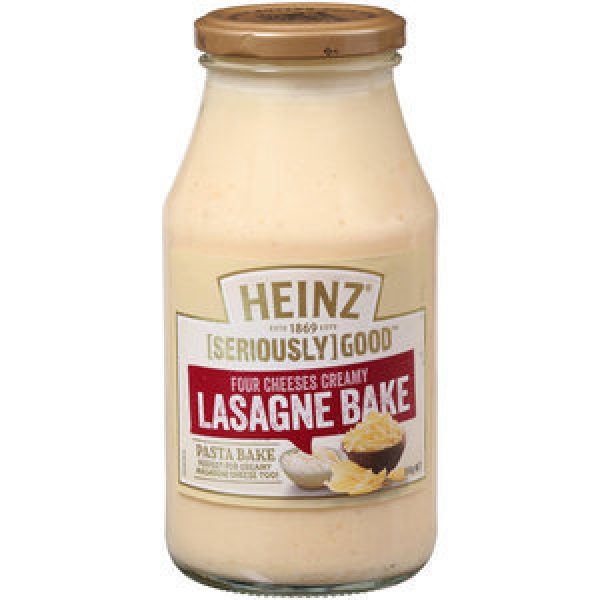 Heinz Seriously Good Pasta Sauce 4 Cheeses Pasta Bake