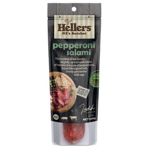Hellers Salami Chub Pepperoni