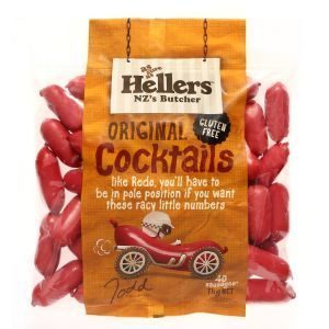 Hellers Sausages Cocktail Original Gluten Free