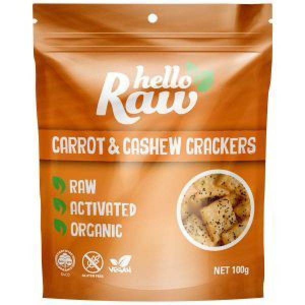 Hello Raw Crackers Carrot