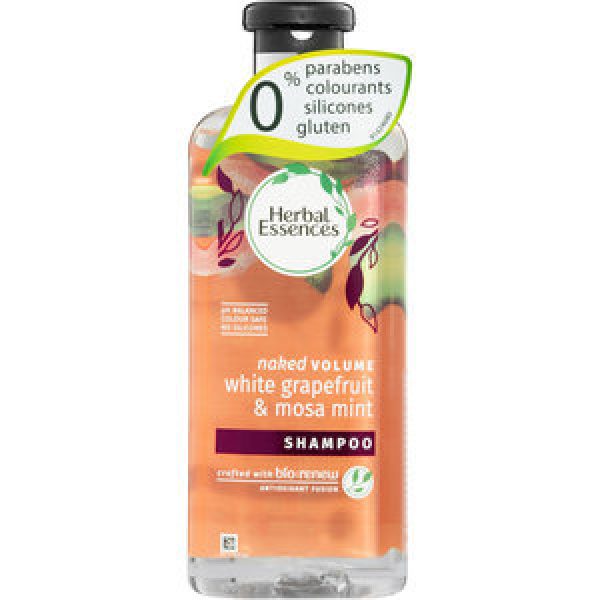 Herbal Essence Naked Volume Shampoo White Grapefruit & Lime